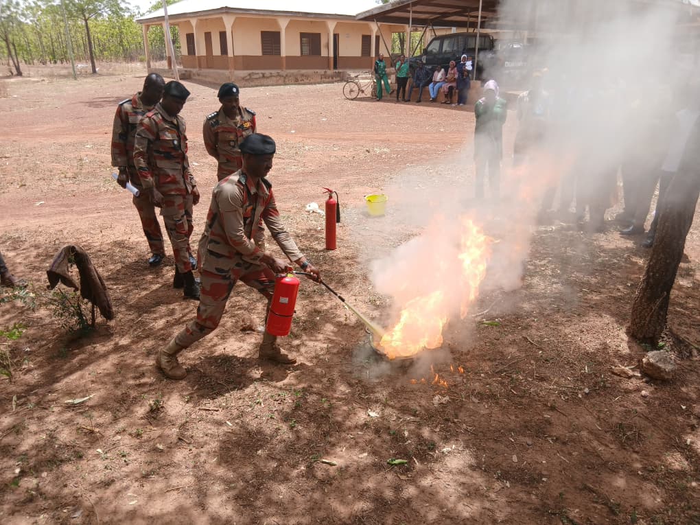 Fire Safety Education for Officers and Staff of the Tolon District Assembly